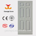 PU foam infilling white interior wood door